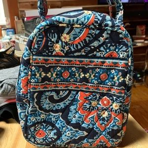 Vera Bradley insulated lunch tote & pencil bag